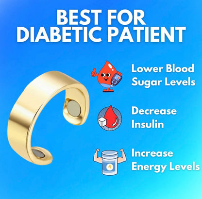 Glucobracelet™ Sugar Control Magnetic Copper Bracelet