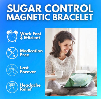 Glucobracelet™ Sugar Control Magnetic Copper Bracelet